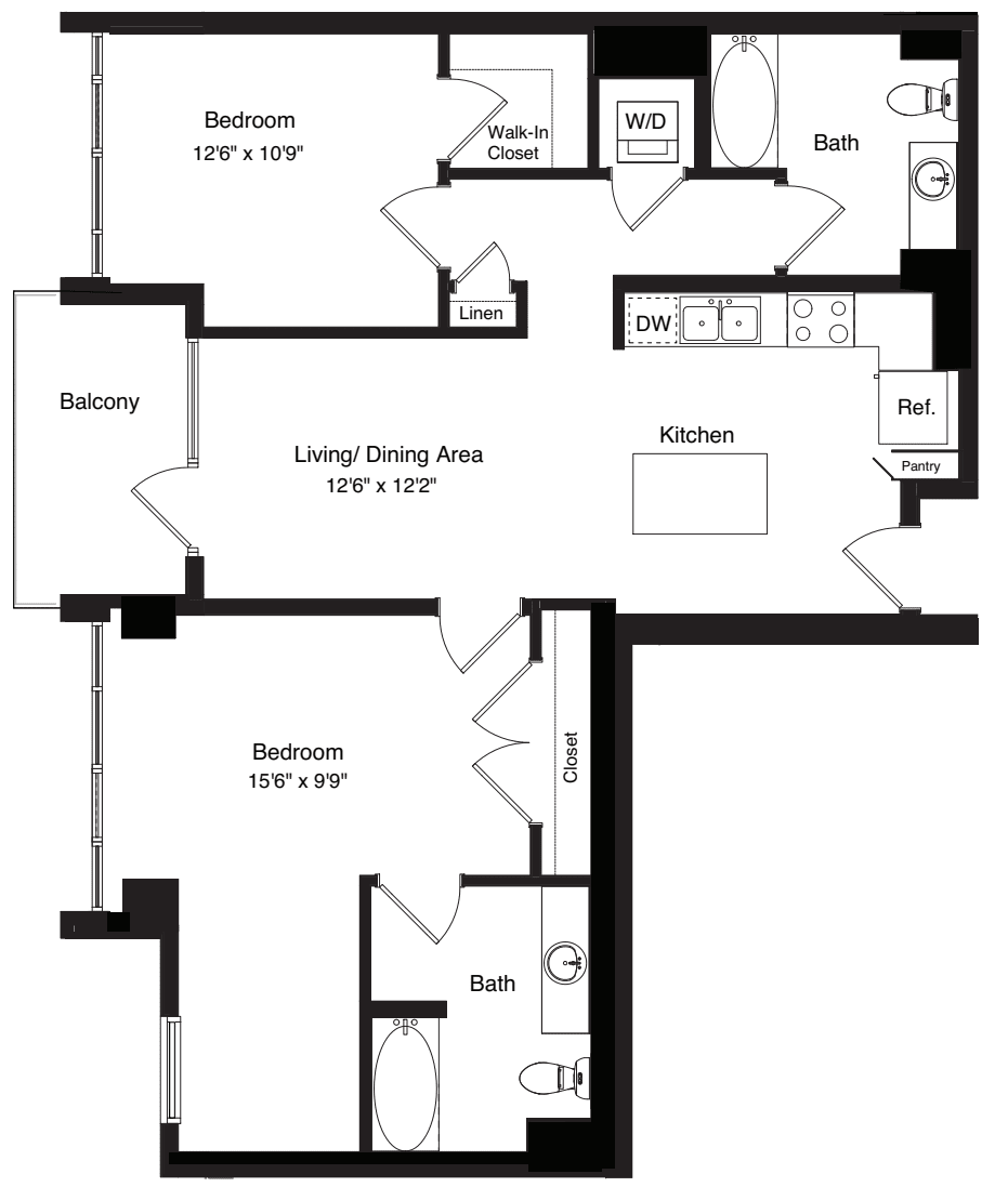 Tower B4 floorplan
