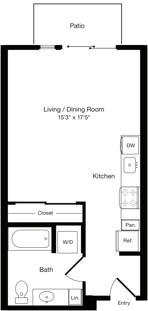 S2 West- Floor 4 floorplan