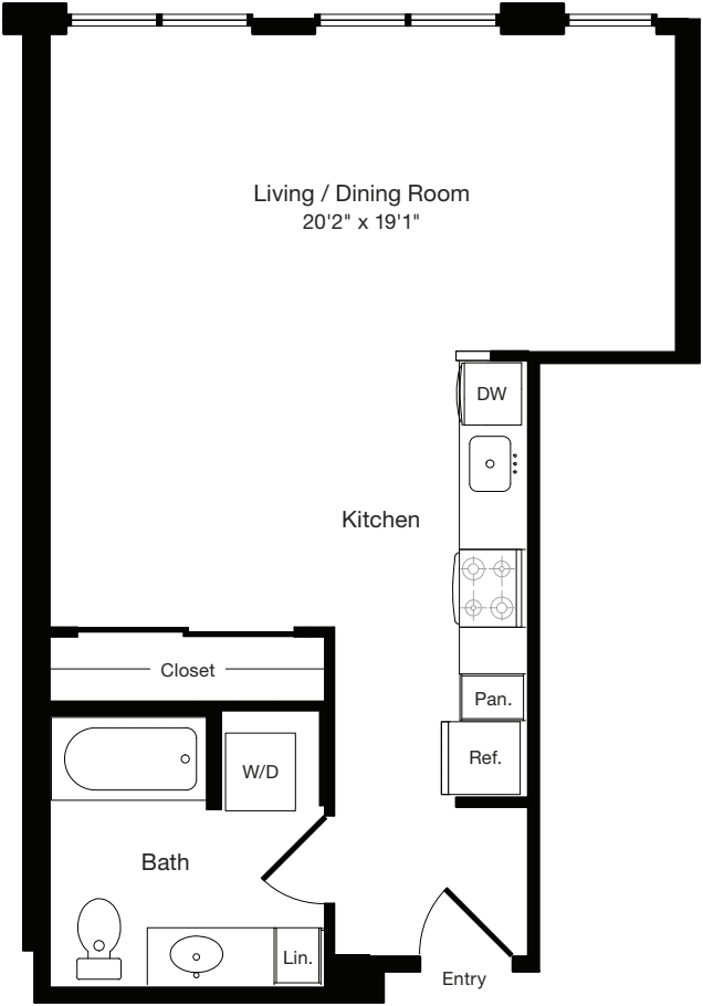 S1 West- Floors 2-3