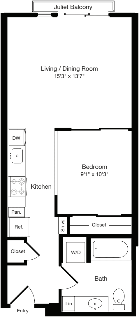 O2 West floorplan