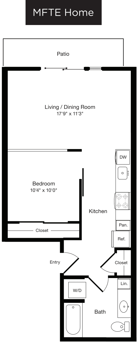 O4 West- Income Restricted floorplan