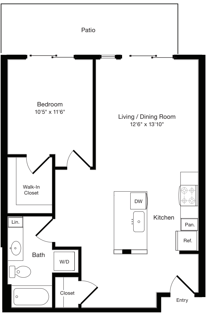 A2 West- Floor 2 floorplan
