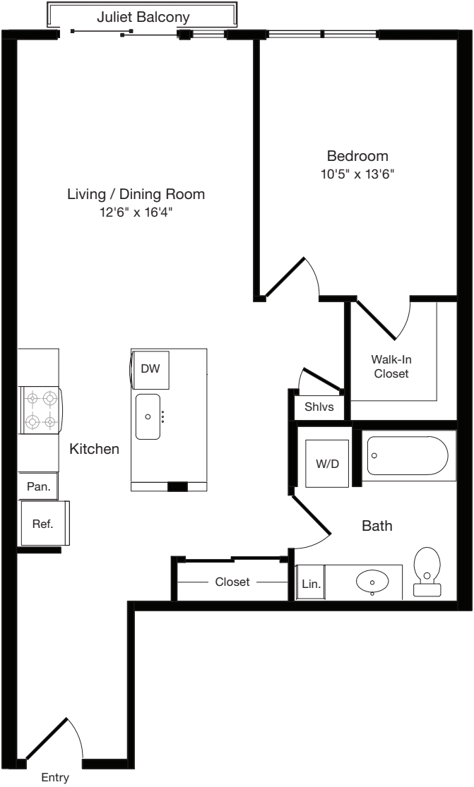 A1 West floorplan