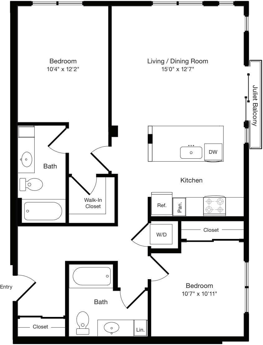 B1 West- Floors 3-5