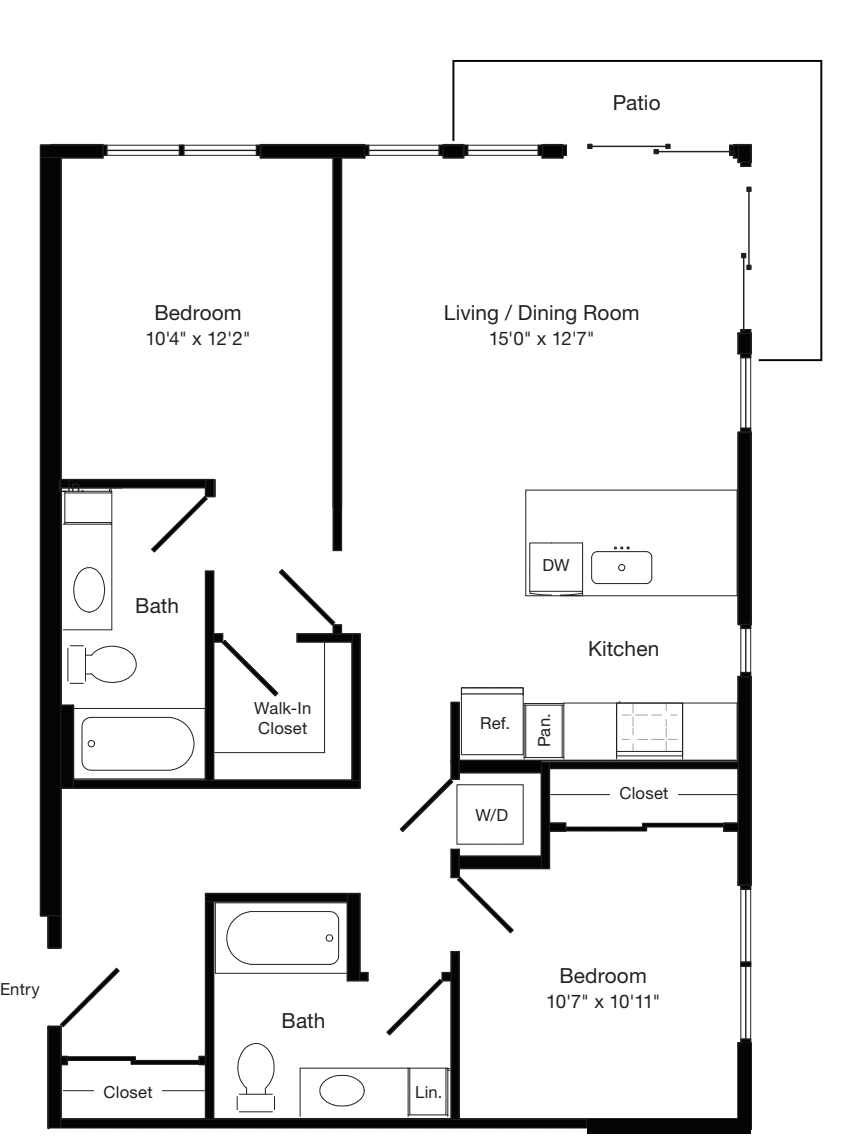 B3 West- Floor 4 floorplan