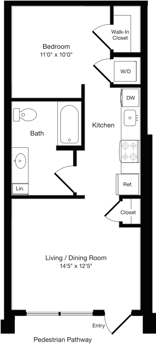 LW3 East- Floor 1 floorplan