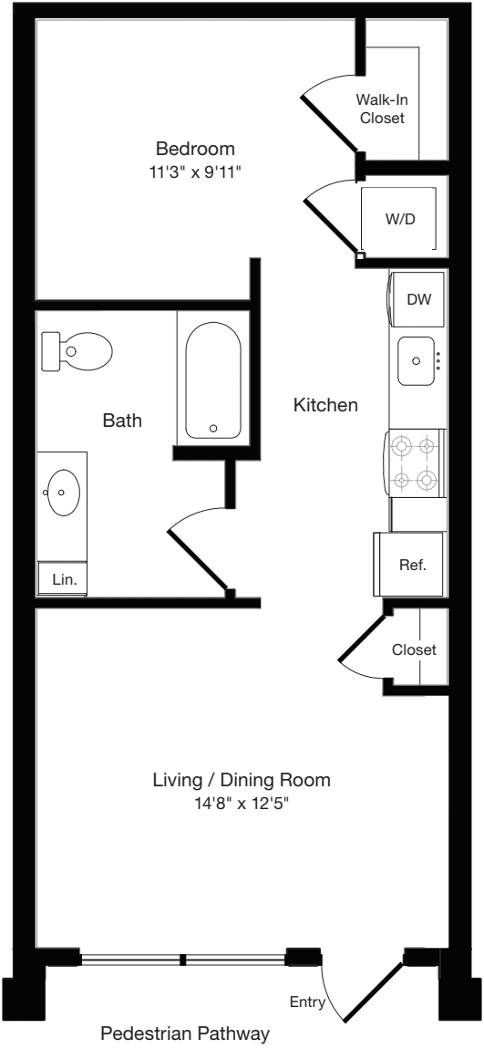 LW2 East- Floor 1 floorplan