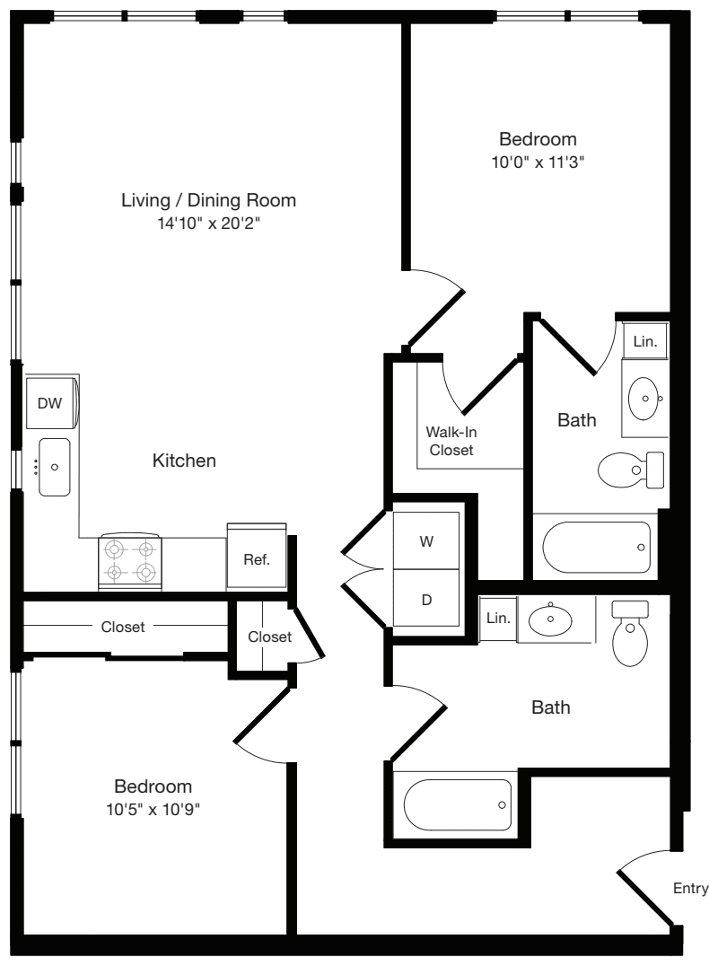 B3 East- Floor 2 floorplan