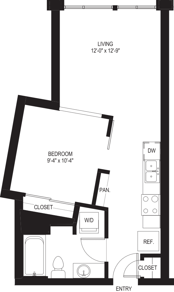 One Bedroom O2-A