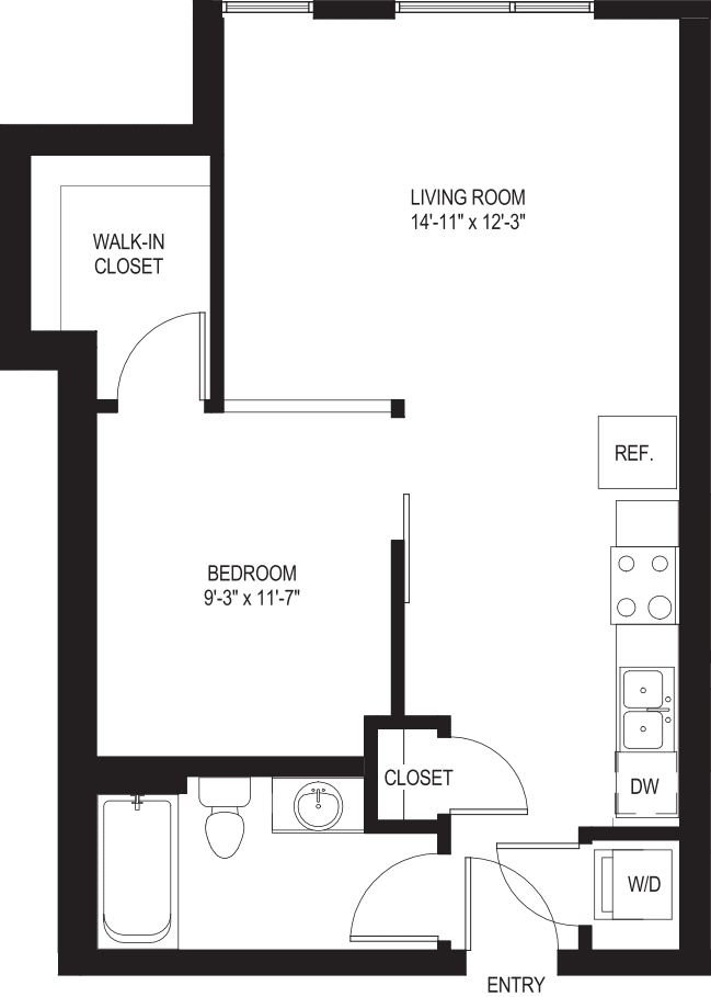 One Bedroom O4-A