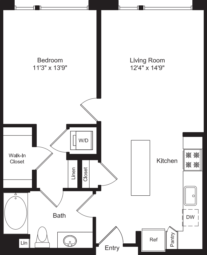 One Bed A1