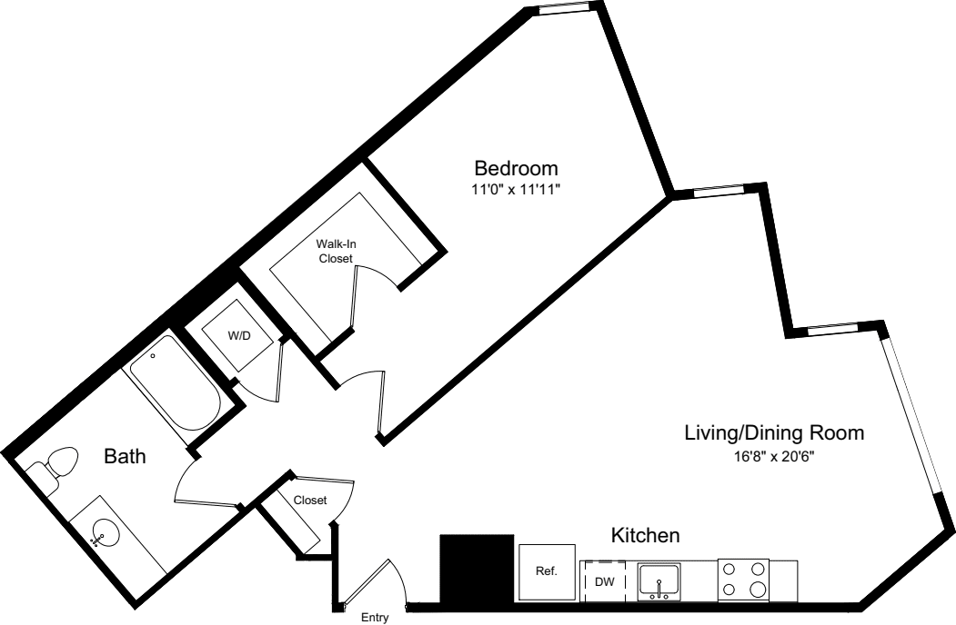 1 Bedroom C