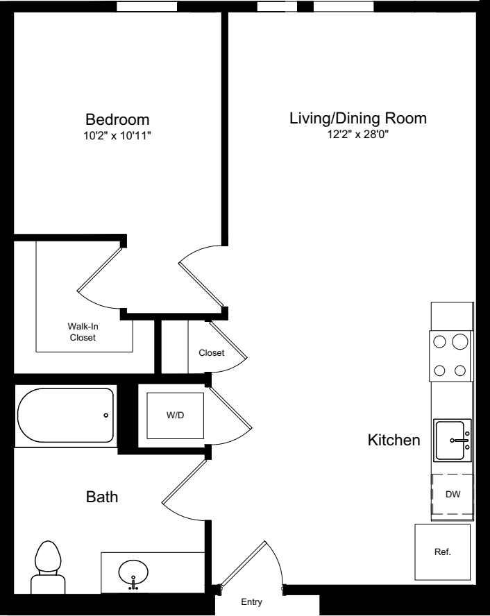 1 Bedroom A1