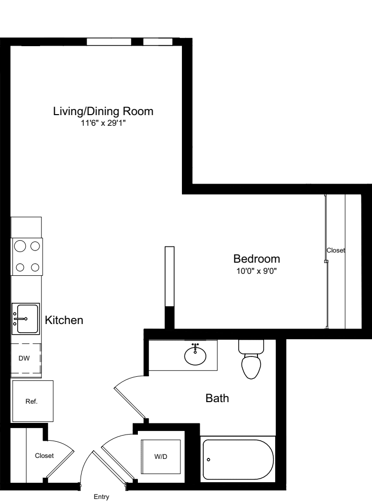 Junior 1 Bedroom