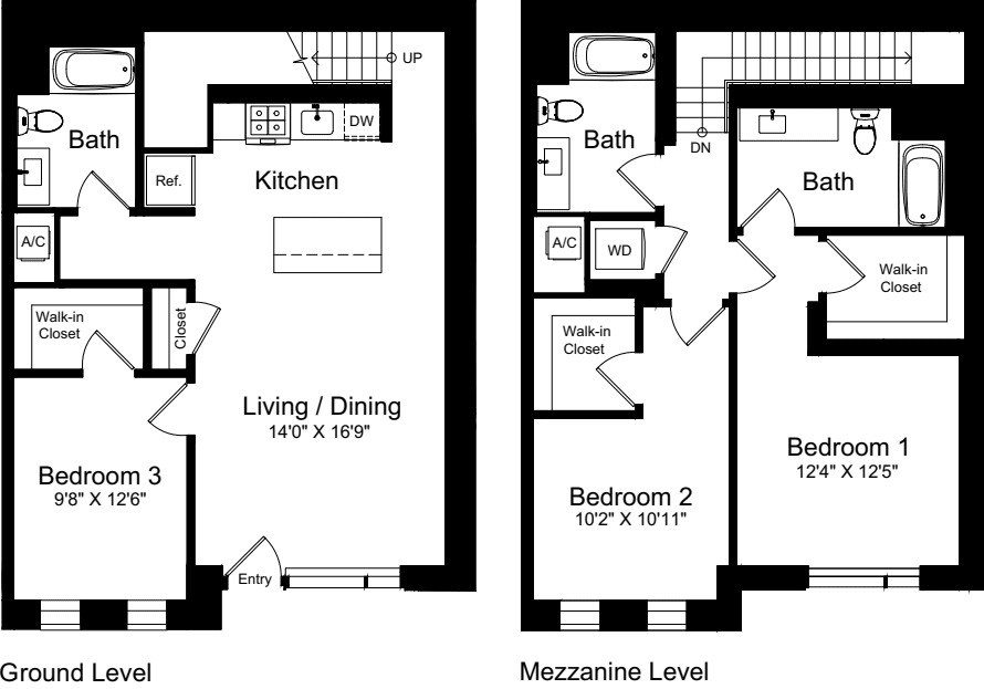 3 Bedroom C floorplan