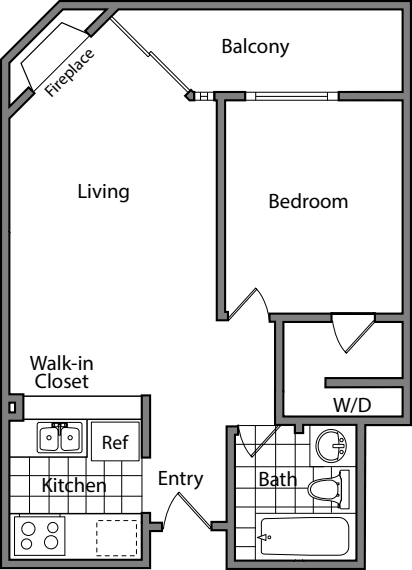 1 Bedroom C