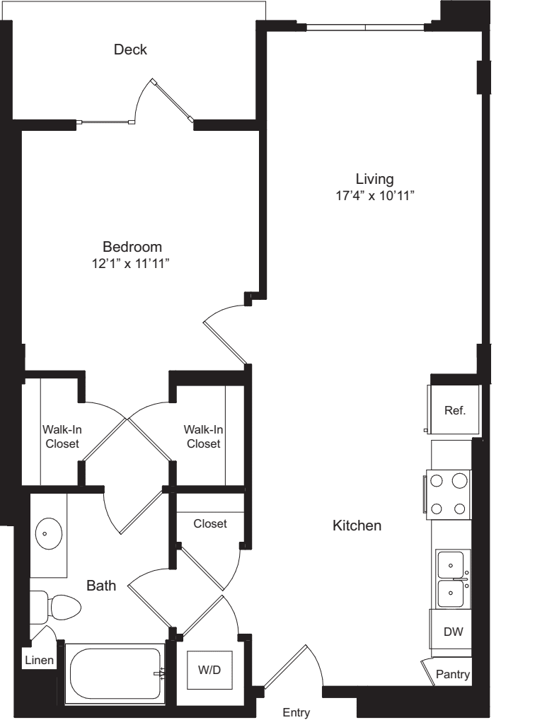 One Bedroom G