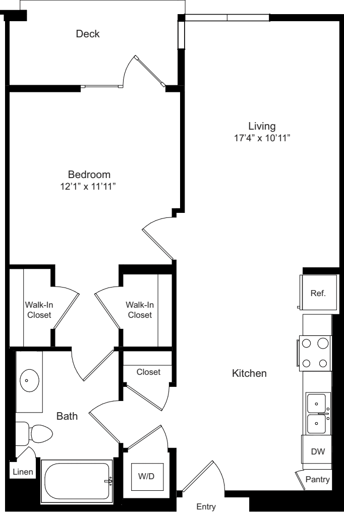 One Bedroom H