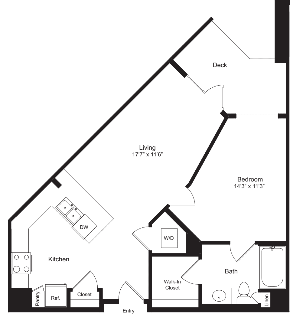 One Bedroom L