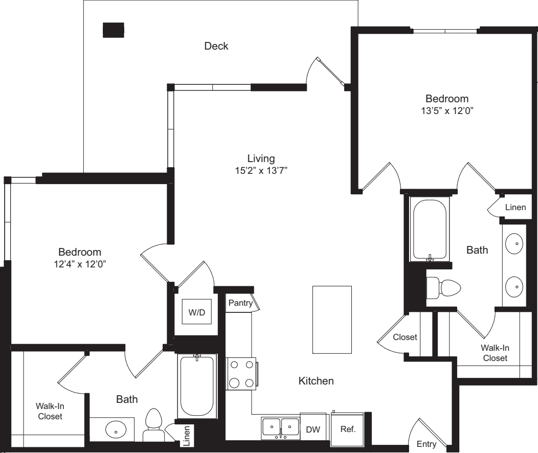 2 Bedroom F