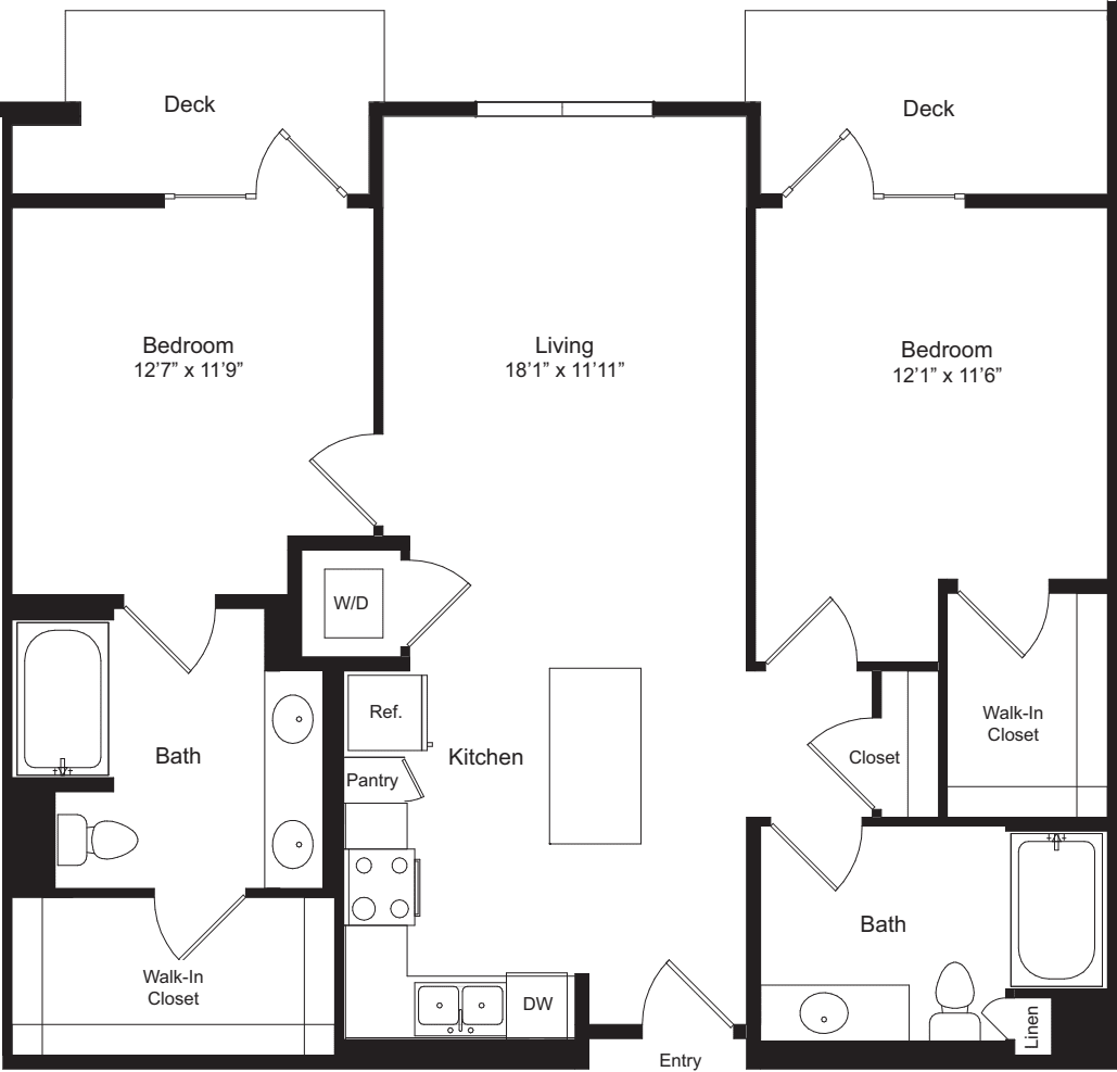 2 Bedroom H