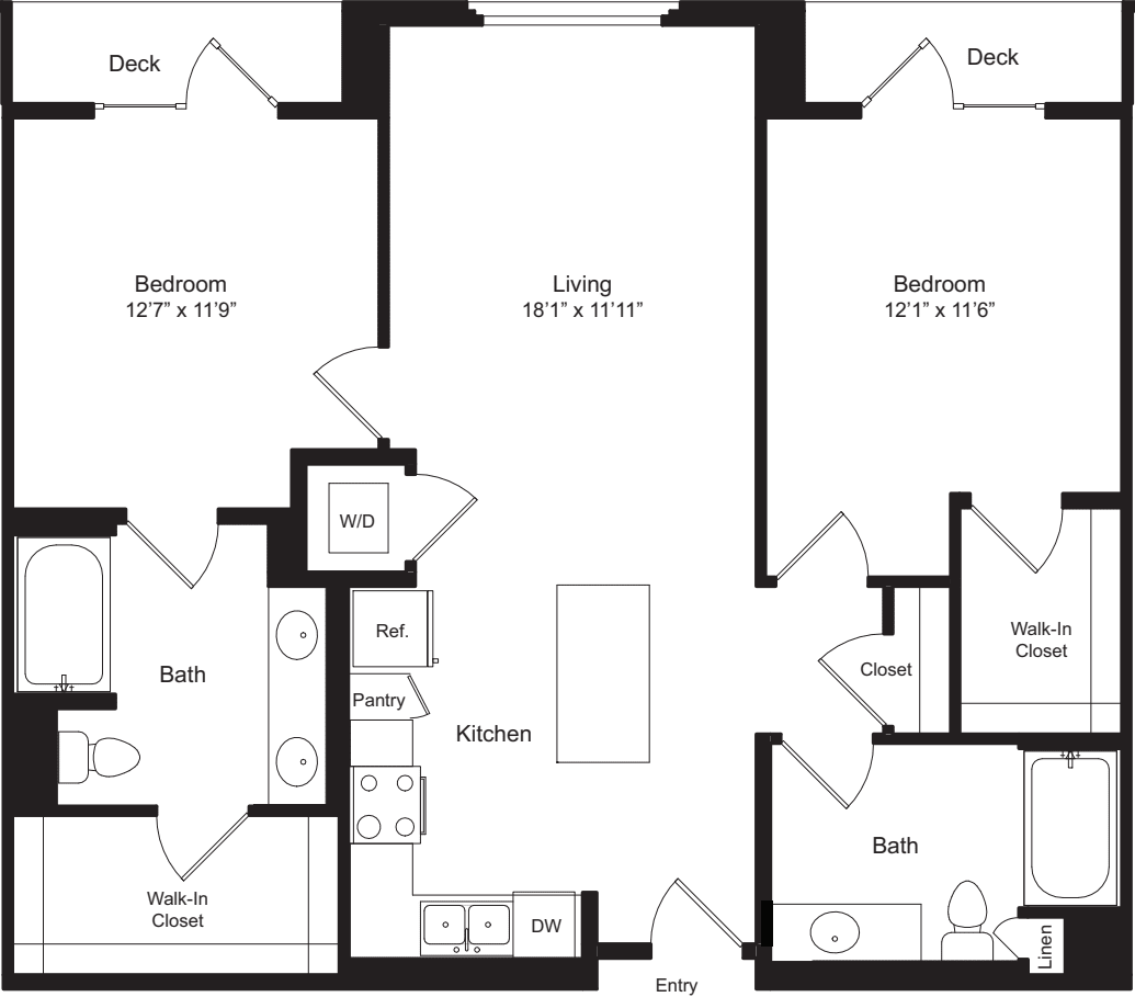 2 Bedroom I