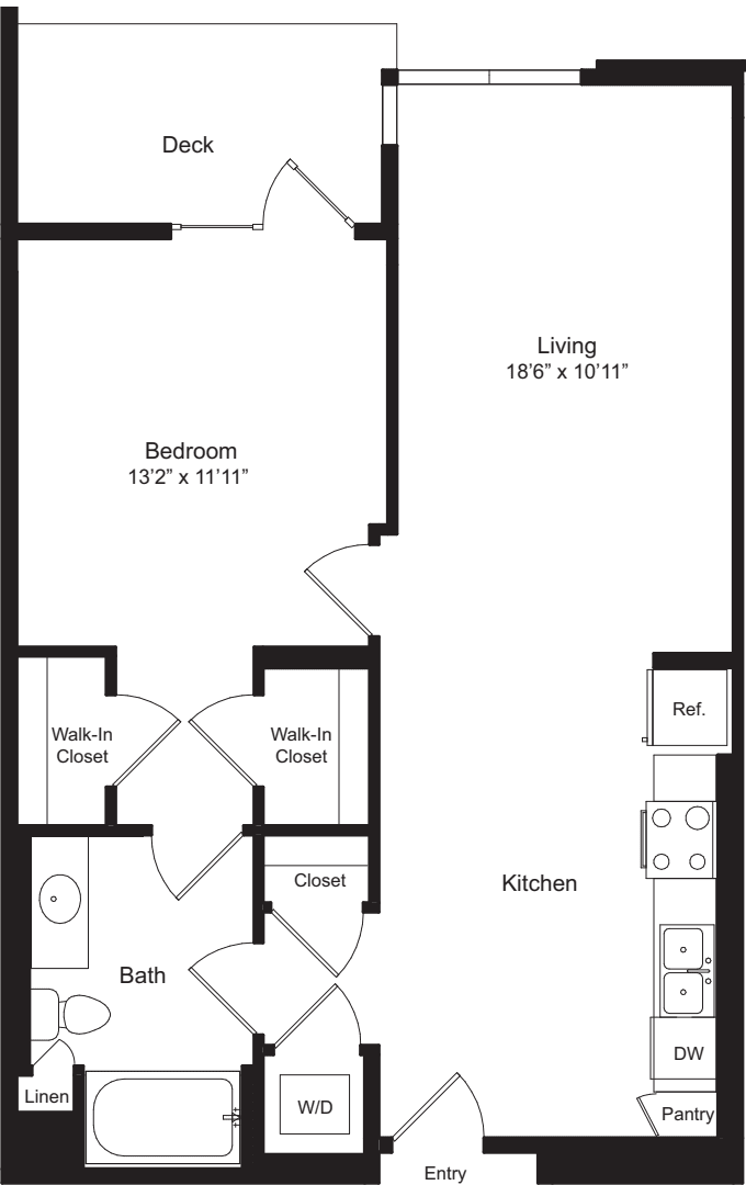 One Bedroom P