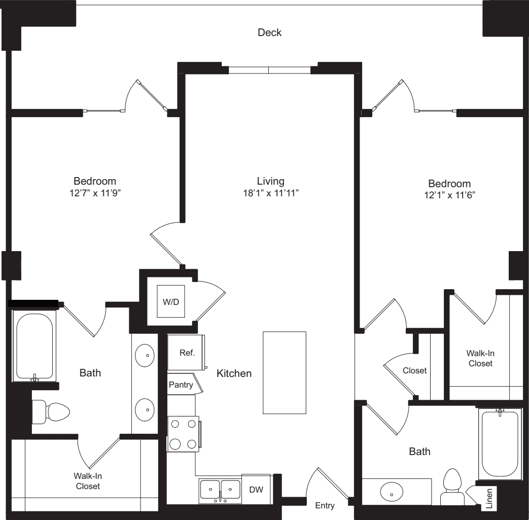 2 Bedroom J