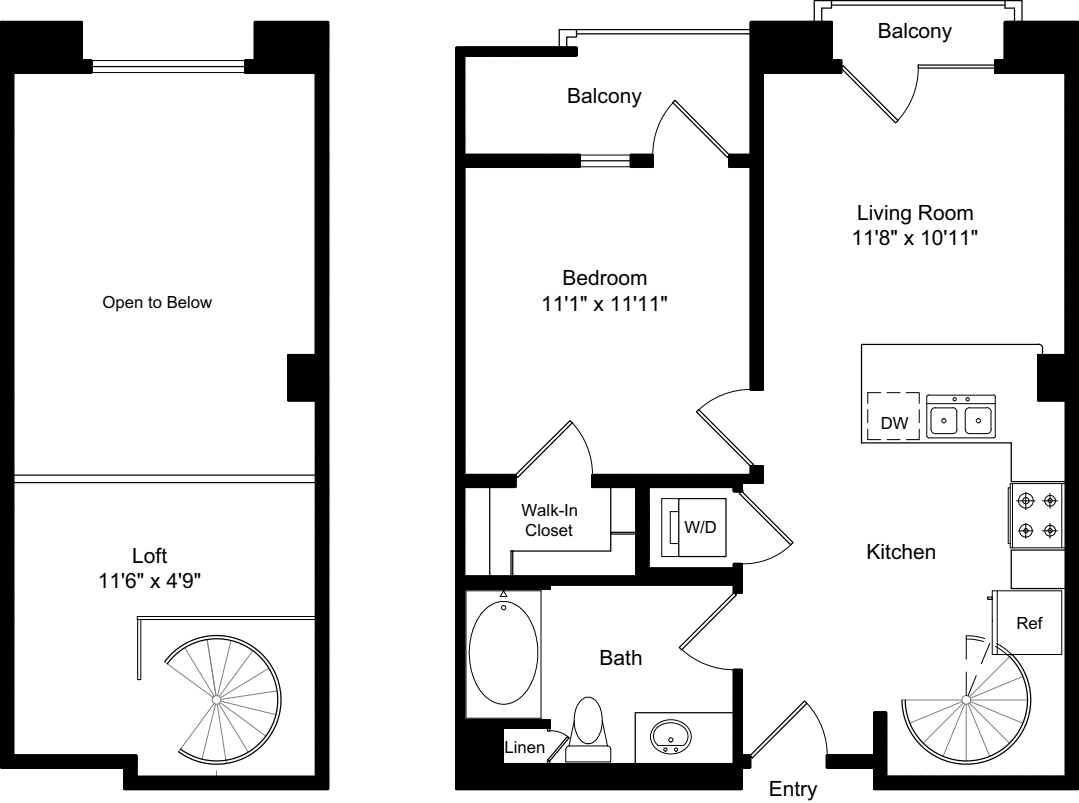 A3.0 LOFT B floorplan