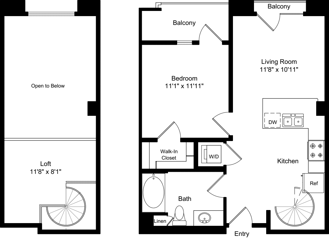A3.0 LOFT C floorplan