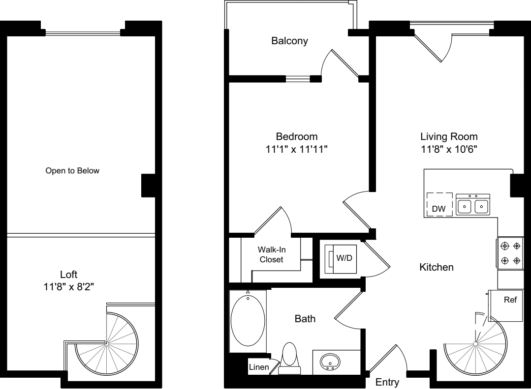 A3.2 LOFT B floorplan