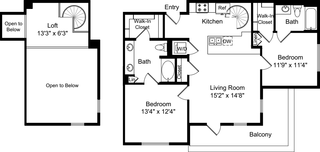 B4.0 LOFT B floorplan