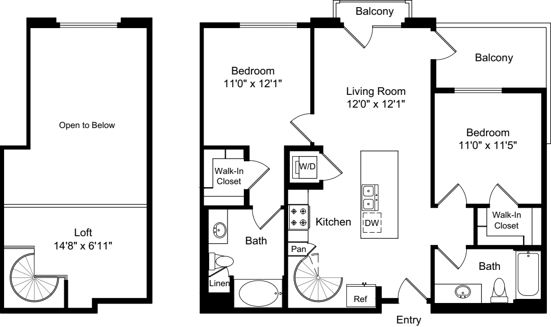 B9.0 LOFT floorplan