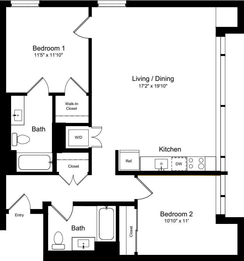 2 Bedroom G