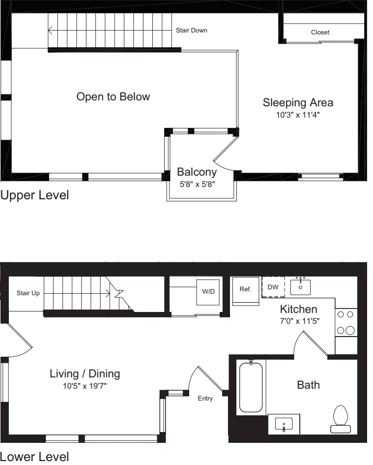Loft CB floorplan