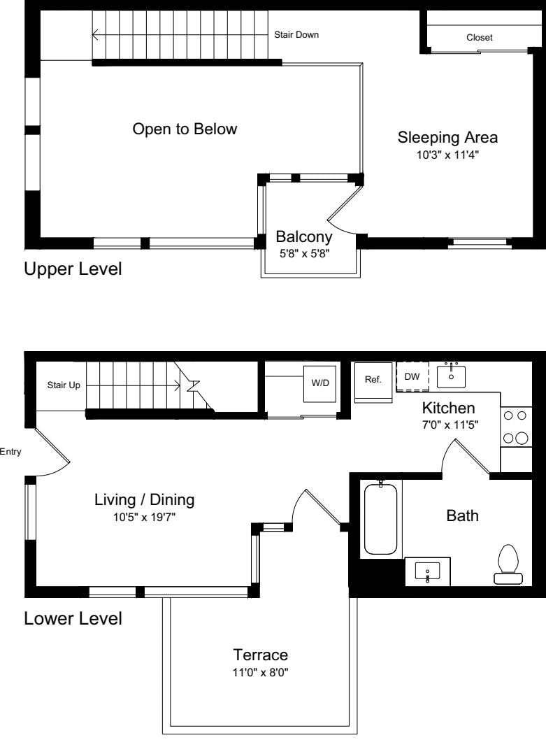 Loft CTB floorplan