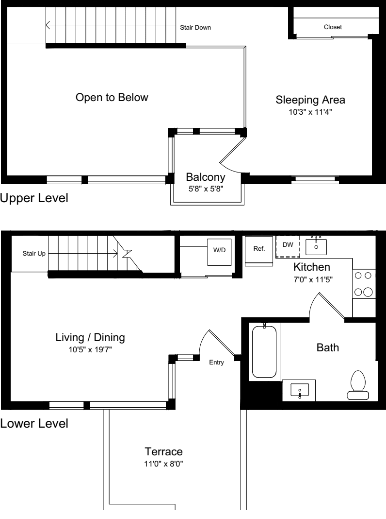 Loft ATB floorplan