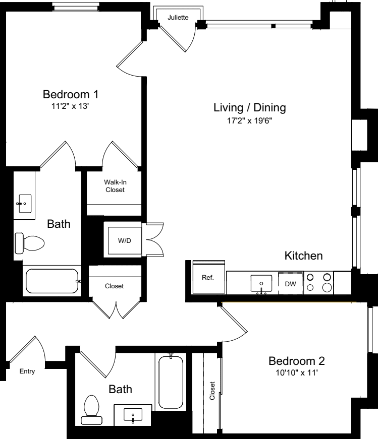 2 Bedroom FJ