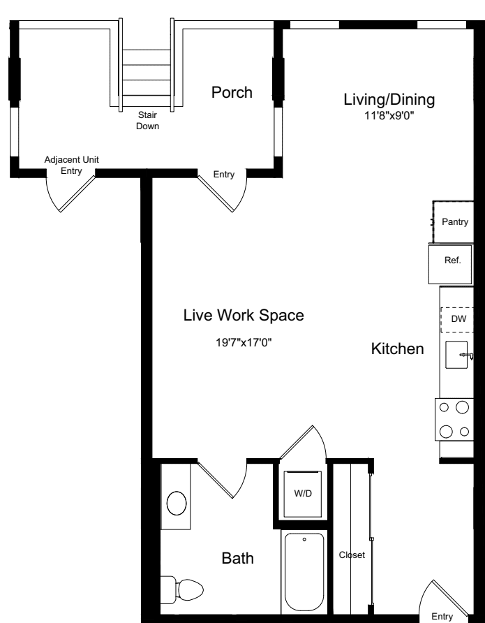 F1 floorplan