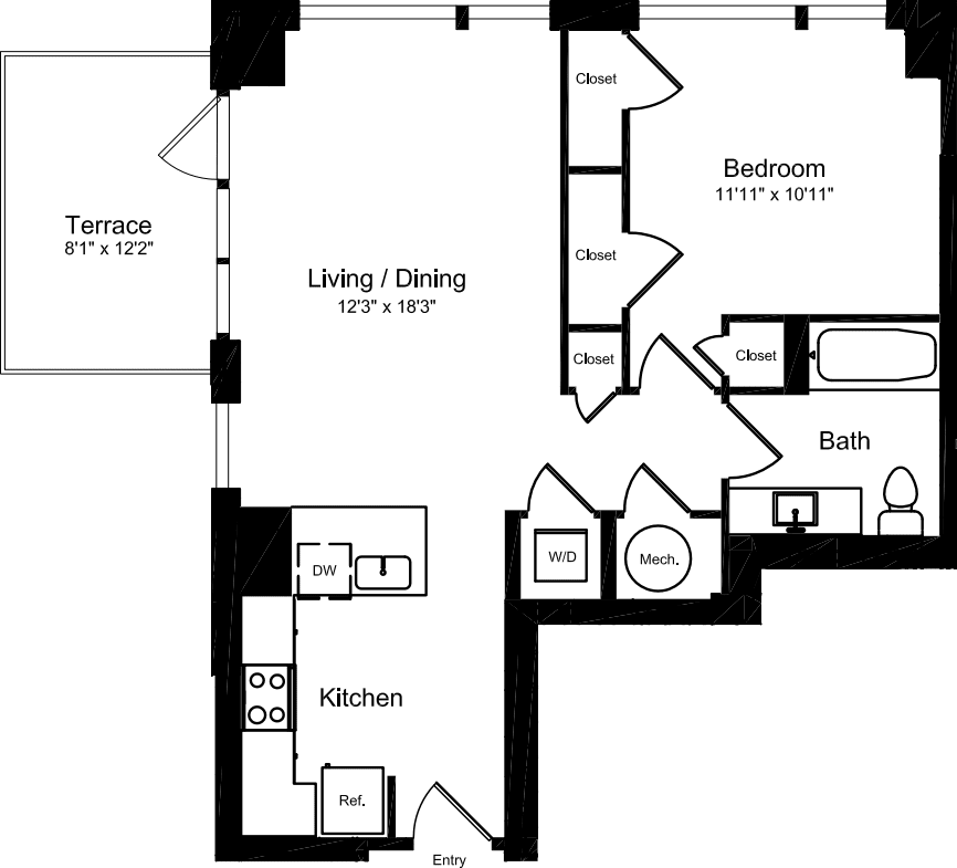 1D1- terrace
