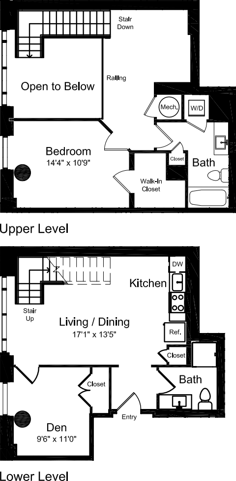 LDA floorplan