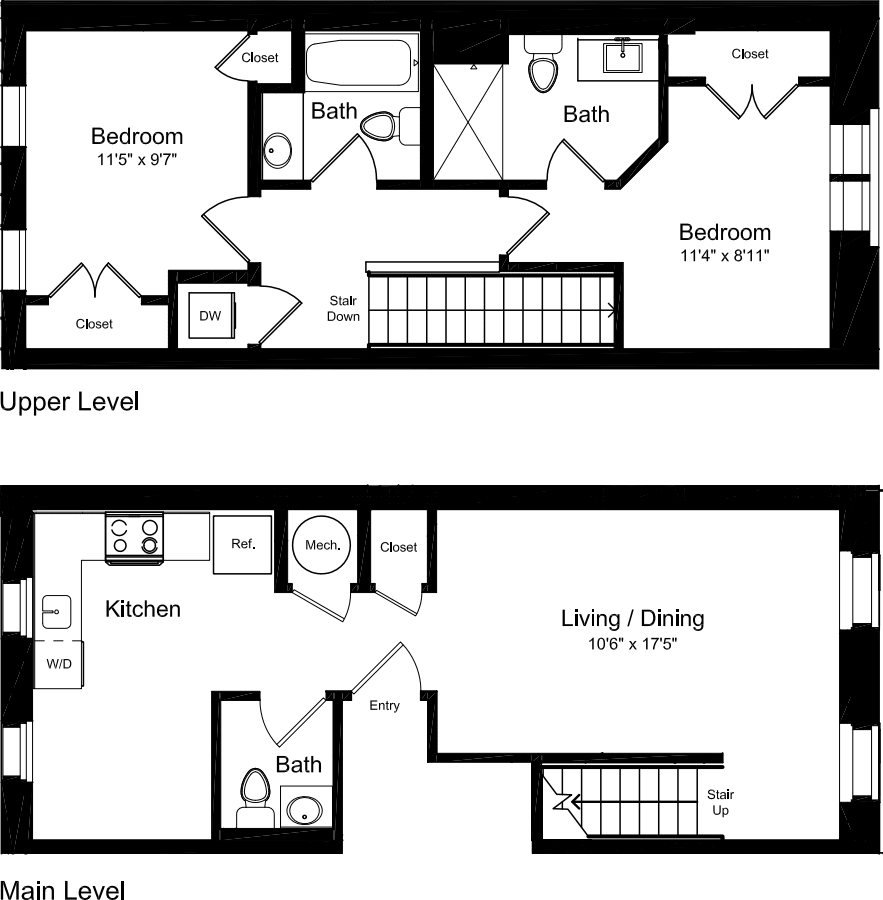 RH2 floorplan
