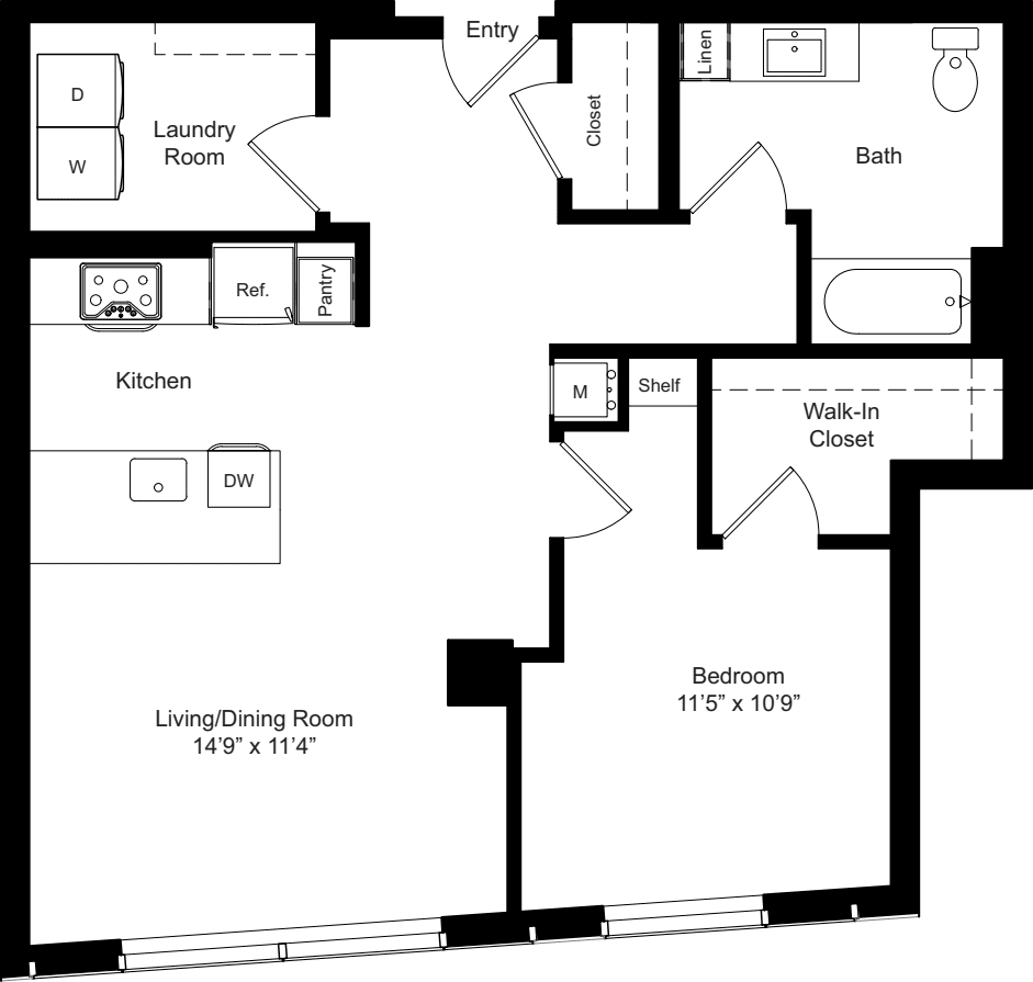 A15 Type A floorplan