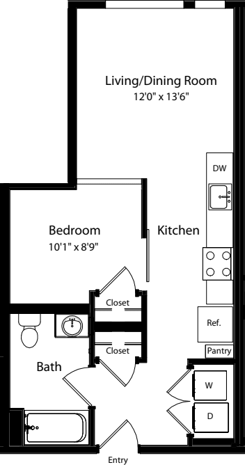 O1(A) floorplan