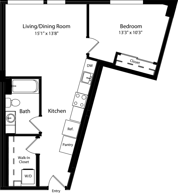 A4(S) floorplan