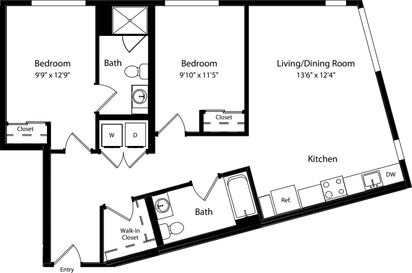 B5(A) floorplan