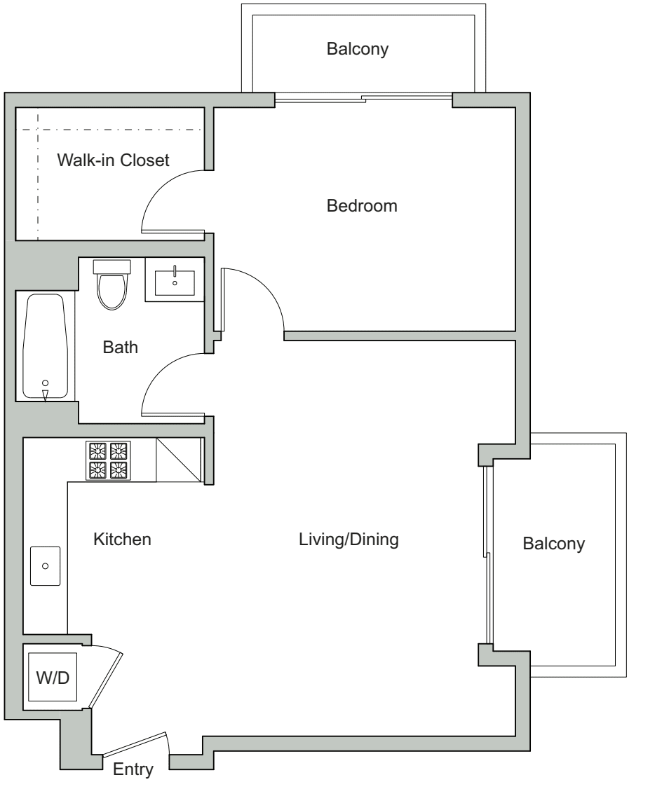 1 Bedroom I