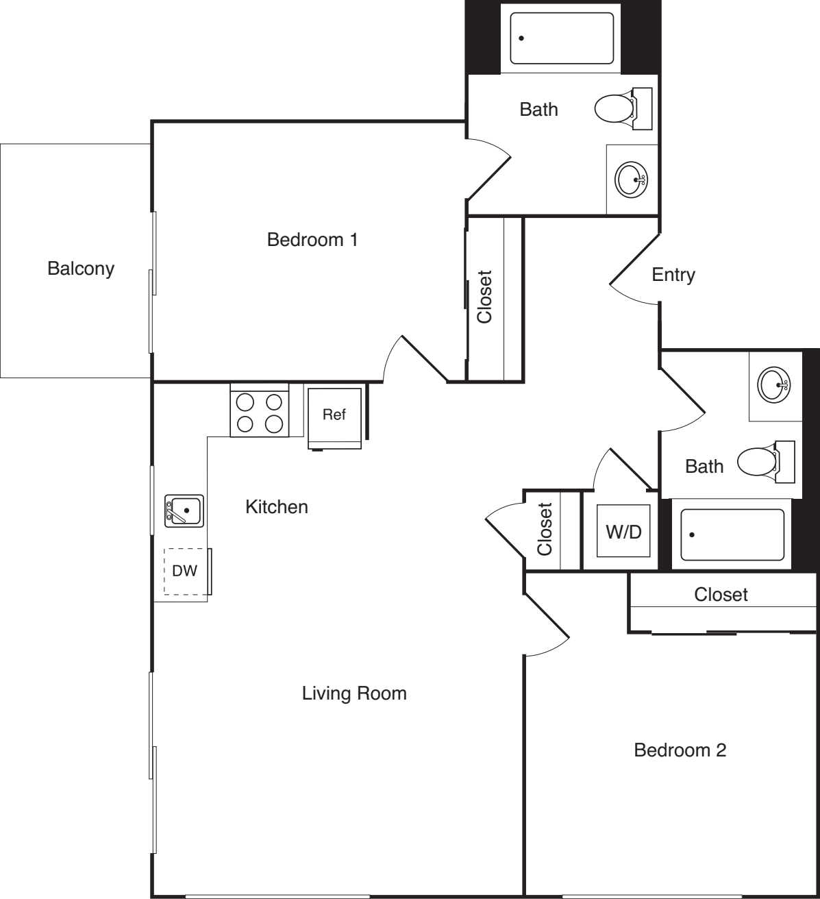 2 Bedroom N