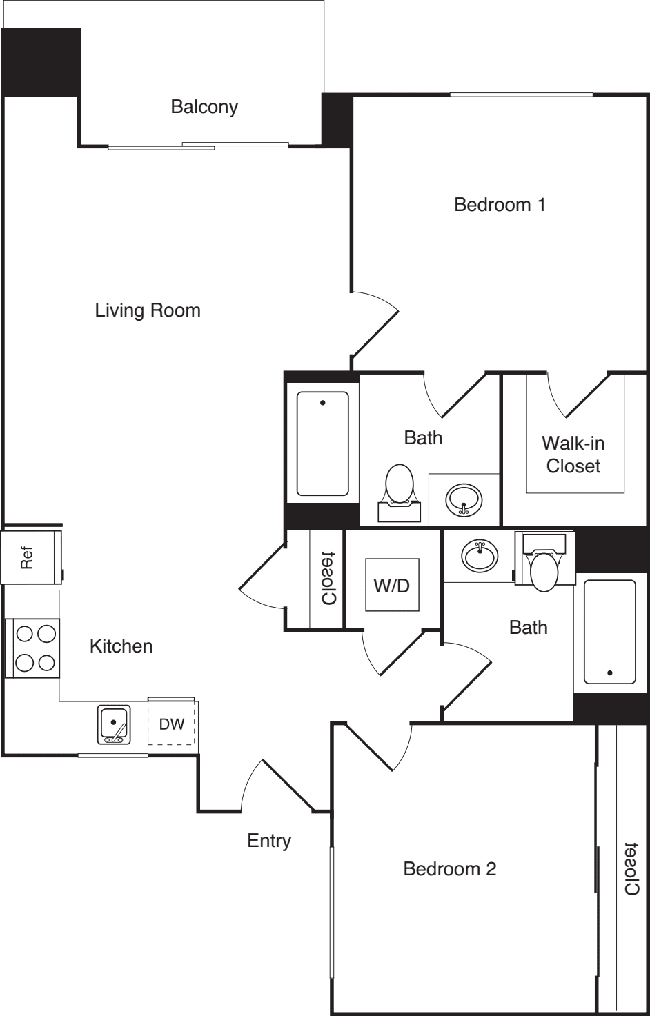2 Bedroom A