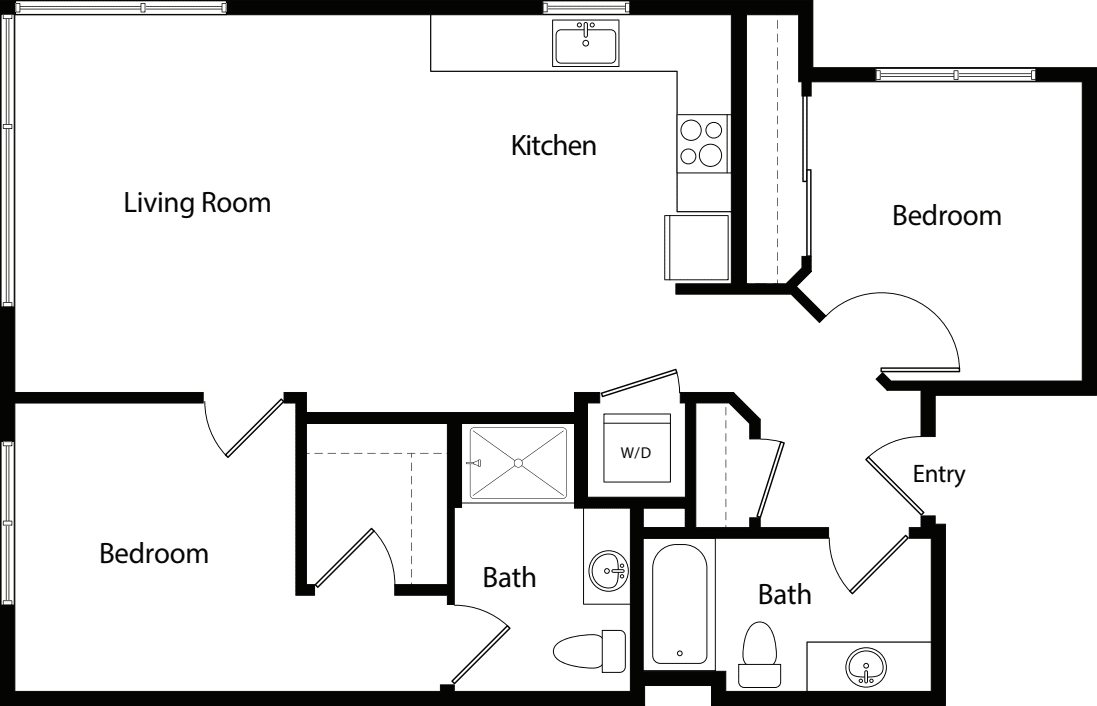 Two Bedroom C